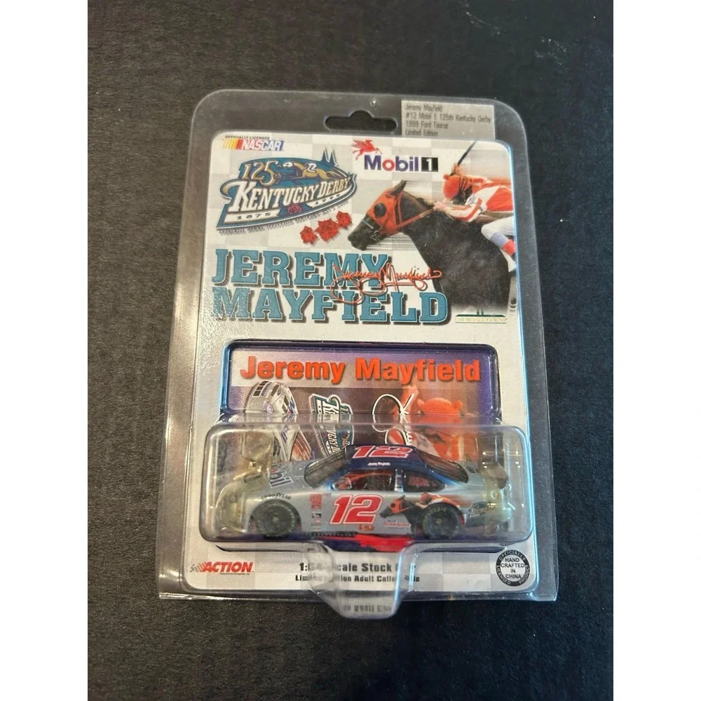 JEREMY MAYFIELD #12 MOBIL 125TH KENTUCKY DERBY 1999 ACTION 1/64